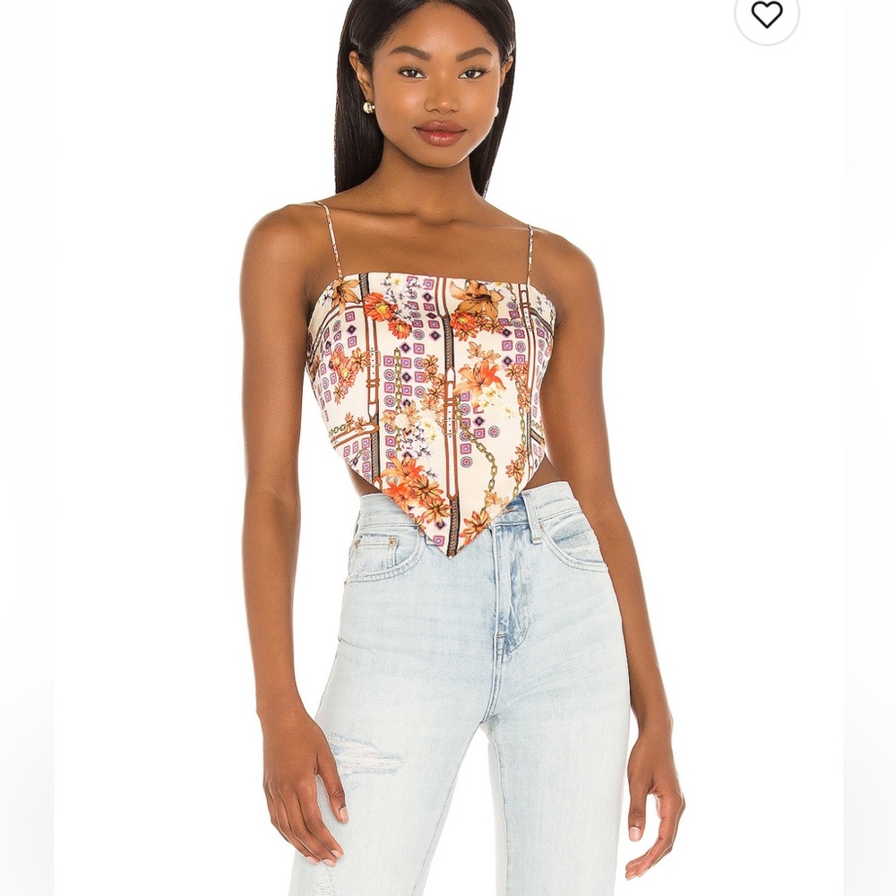 Revolve scarf top